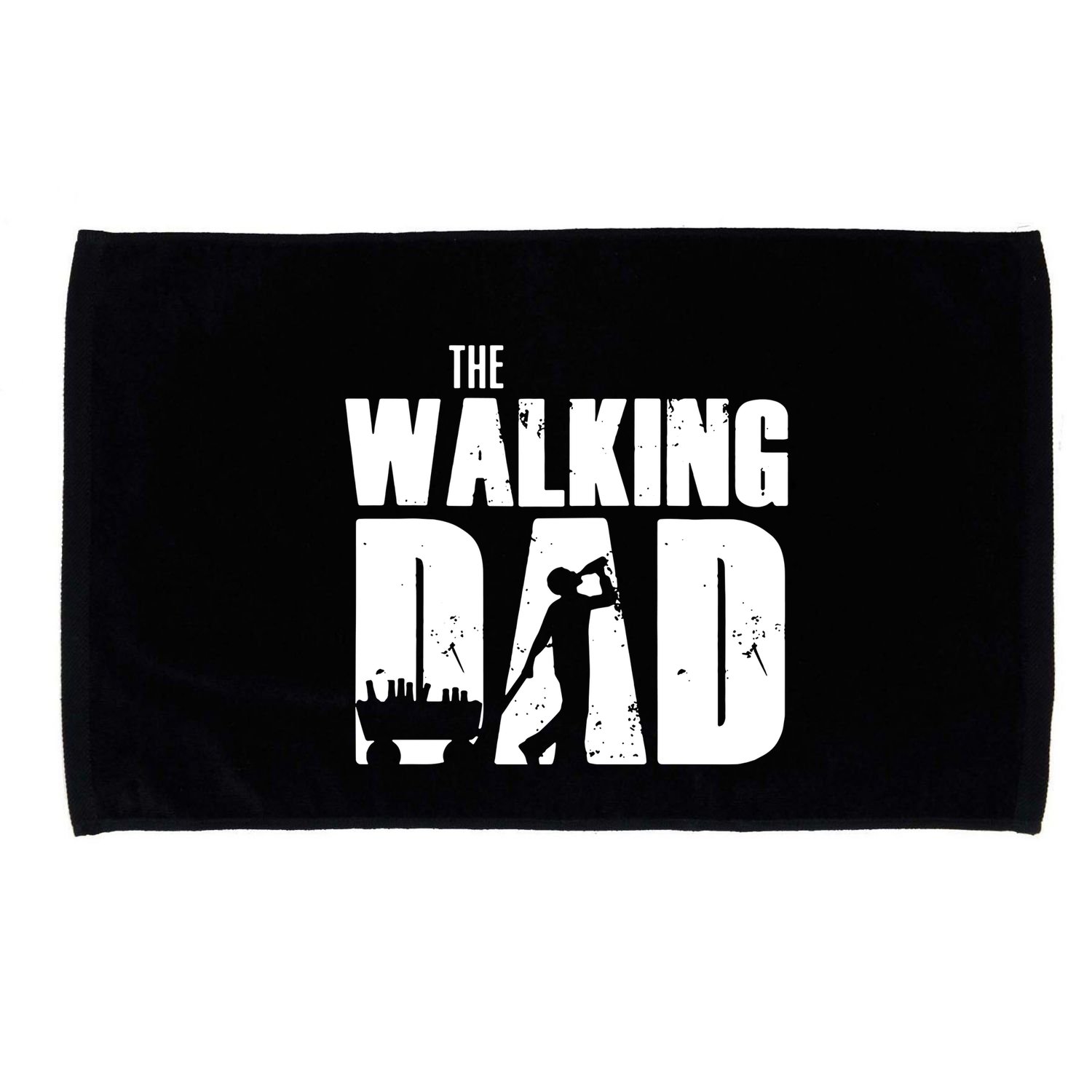 The Walking Dad Beer Fathers Day Microfiber Hand Towel