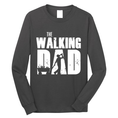 The Walking Dad Beer Fathers Day Long Sleeve Shirt