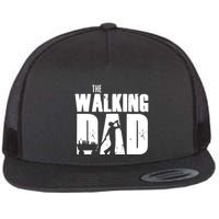 The Walking Dad Beer Fathers Day Flat Bill Trucker Hat