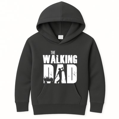 The Walking Dad Beer Fathers Day Kids Hoodie