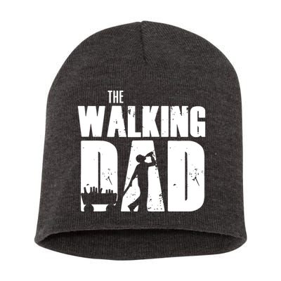 The Walking Dad Beer Fathers Day Short Acrylic Beanie