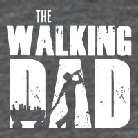 The Walking Dad Beer Fathers Day Wool Snapback Cap