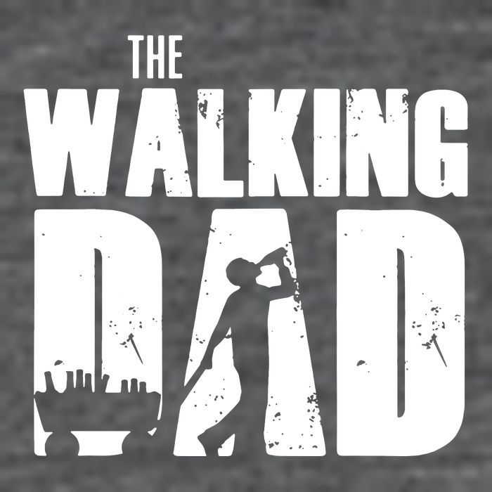 The Walking Dad Beer Fathers Day Wool Snapback Cap