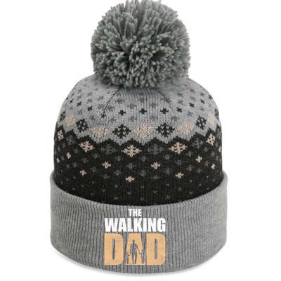 The Walking Dad T The Baniff Cuffed Pom Beanie