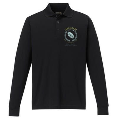 Tardigrade World Domination Microbiologist Gift Performance Long Sleeve Polo