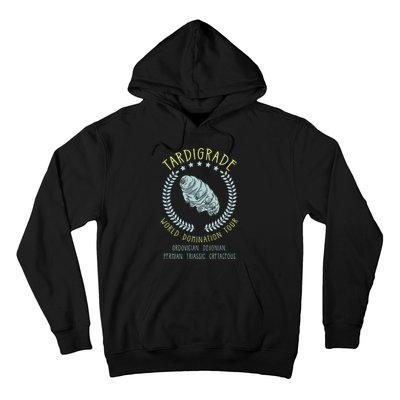 Tardigrade World Domination Microbiologist Gift Hoodie