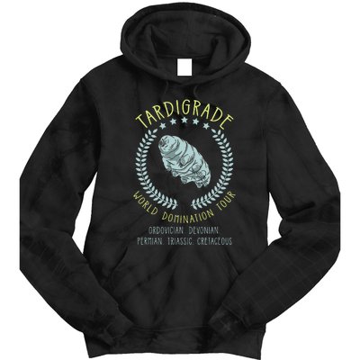 Tardigrade World Domination Microbiologist Gift Tie Dye Hoodie