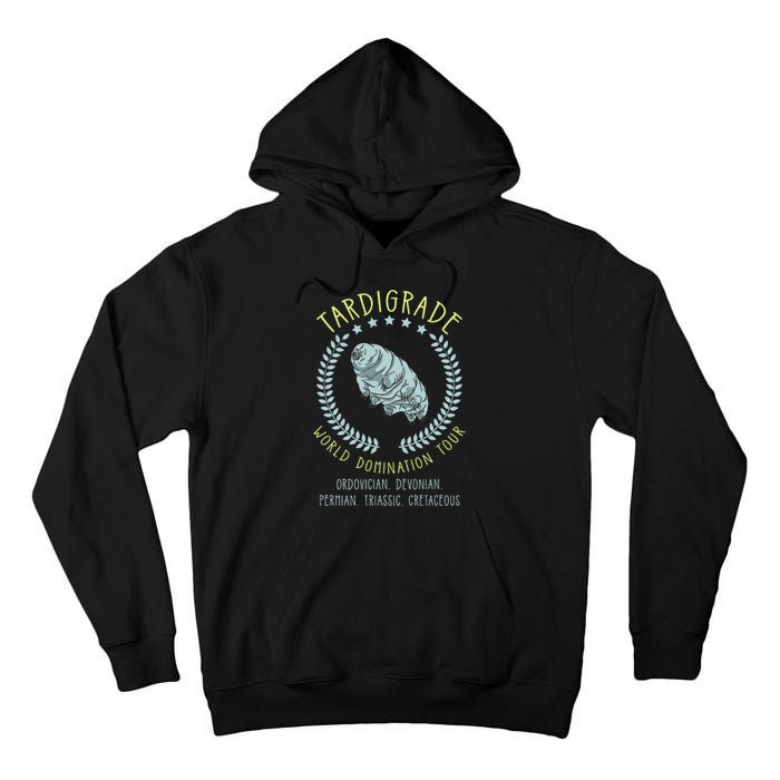 Tardigrade World Domination Microbiologist Gift Tall Hoodie