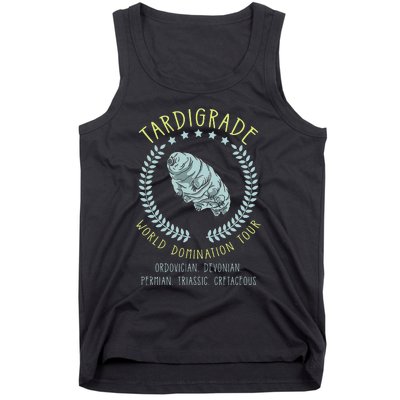 Tardigrade World Domination Microbiologist Gift Tank Top