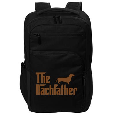 The Weiner Dog Father Funny Dachshund Impact Tech Backpack