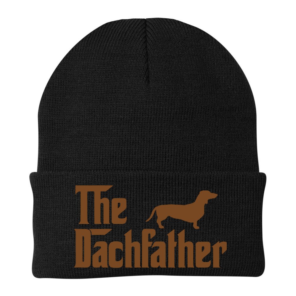The Weiner Dog Father Funny Dachshund Beanie