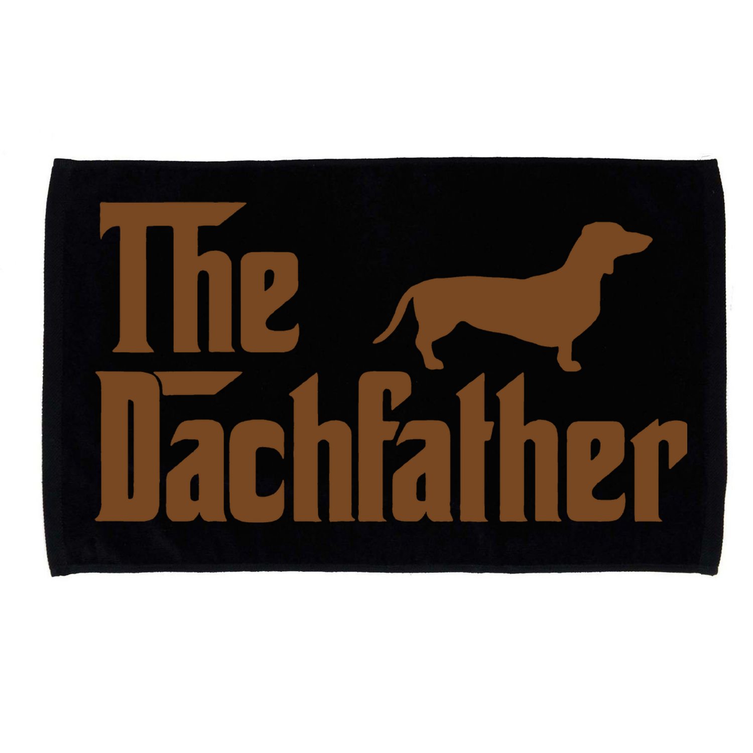The Weiner Dog Father Funny Dachshund Microfiber Hand Towel