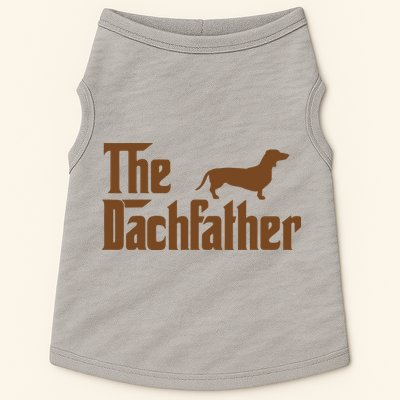 The Weiner Dog Father Funny Dachshund Doggie Tank