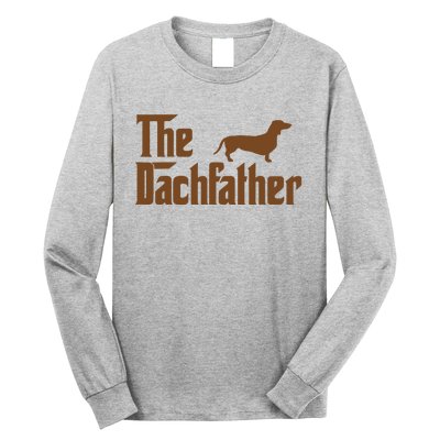 The Weiner Dog Father Funny Dachshund Long Sleeve Shirt