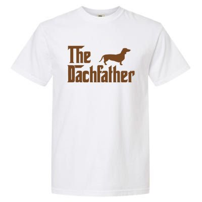 The Weiner Dog Father Funny Dachshund Garment-Dyed Heavyweight T-Shirt