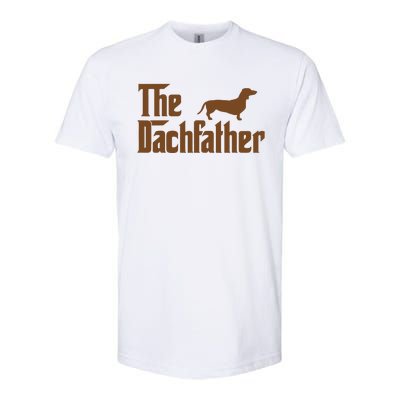 The Weiner Dog Father Funny Dachshund Softstyle CVC T-Shirt