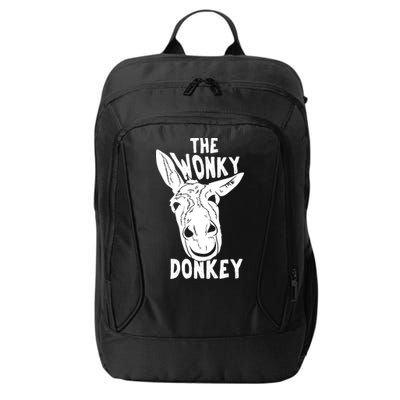 The Wonky Donkey Funny Donkey Lover Farm Animal City Backpack