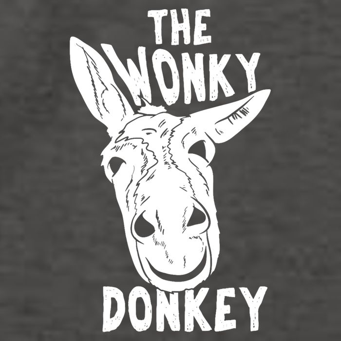 The Wonky Donkey Funny Donkey Lover Farm Animal Vector Backpack