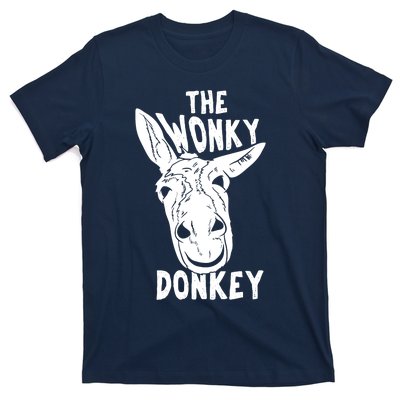 The Wonky Donkey Funny Donkey Lover Farm Animal T-Shirt