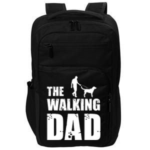 The Walking Dad Labrador Dog Lover Owner Dog Breed Pet Gift Impact Tech Backpack