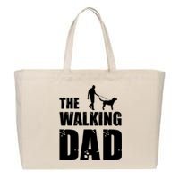 The Walking Dad Labrador Dog Lover Owner Dog Breed Pet Gift Cotton Canvas Jumbo Tote