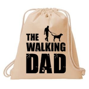 The Walking Dad Labrador Dog Lover Owner Dog Breed Pet Gift Drawstring Bag