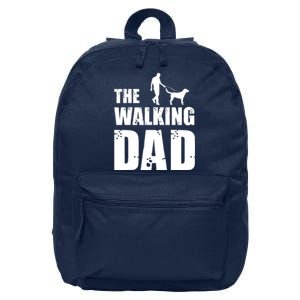 The Walking Dad Labrador Dog Lover Owner Dog Breed Pet Gift 16 in Basic Backpack