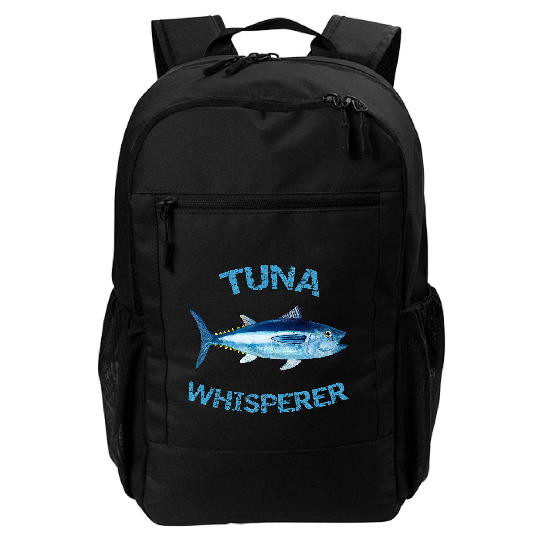 Tuna Whisperer Deep Sea Fishing Tuna Fish Bluefin Tuna Gift Backpack