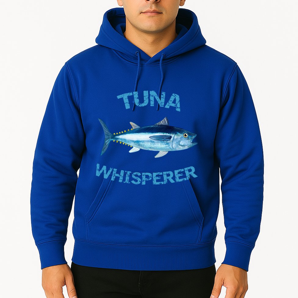 Tuna Whisperer Deep Sea Fishing Tuna Fish Bluefin Tuna Gift Hoodie