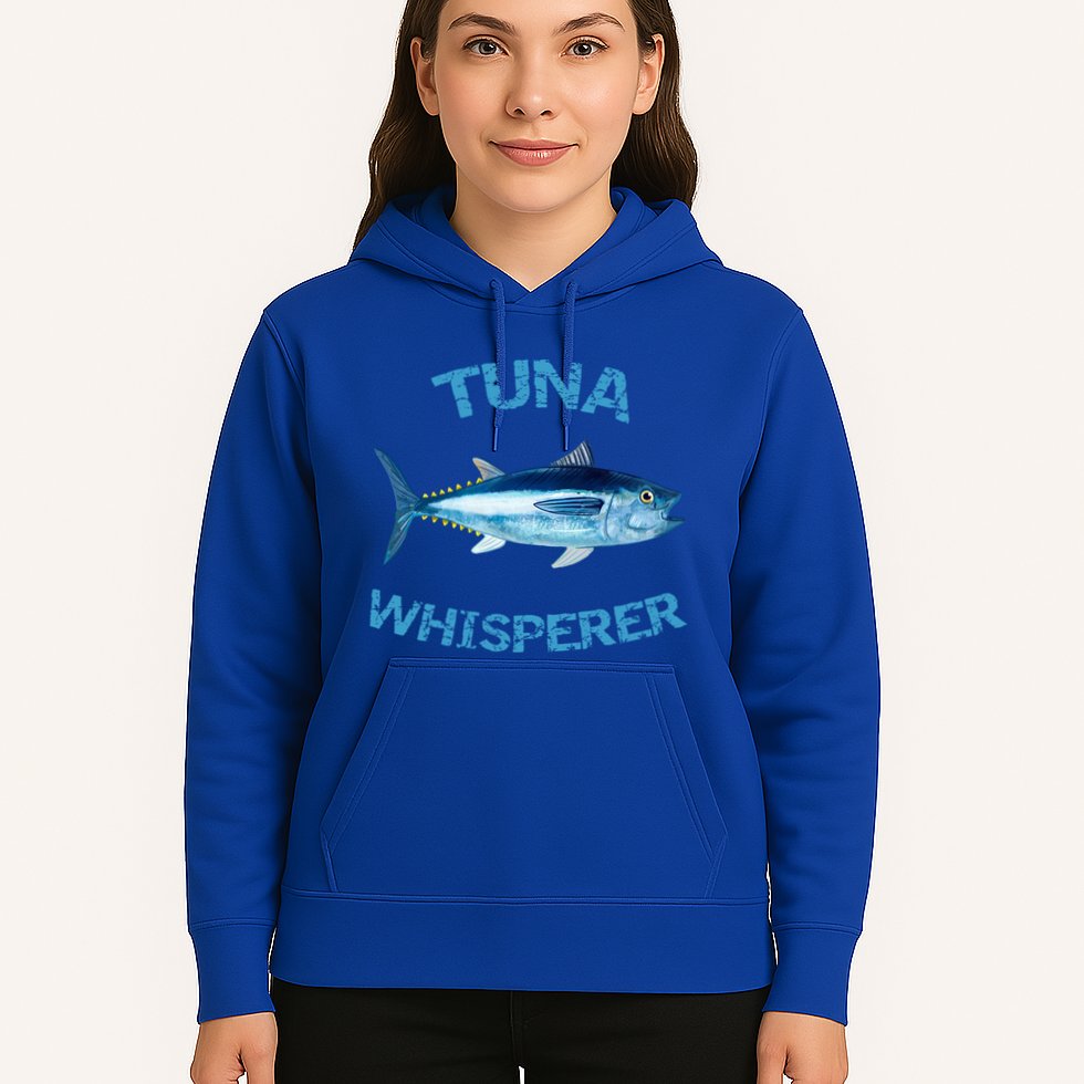 Tuna Whisperer Deep Sea Fishing Tuna Fish Bluefin Tuna Gift Hoodie