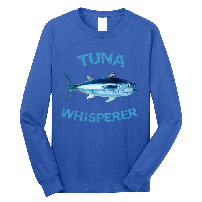 Tuna Whisperer Deep Sea Fishing Tuna Fish Bluefin Tuna Gift Long Sleeve Shirt