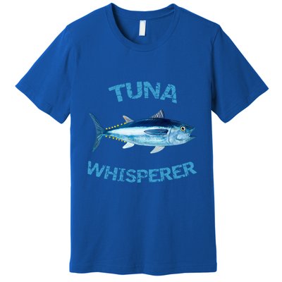 Tuna Whisperer Deep Sea Fishing Tuna Fish Bluefin Tuna Gift Premium T-Shirt
