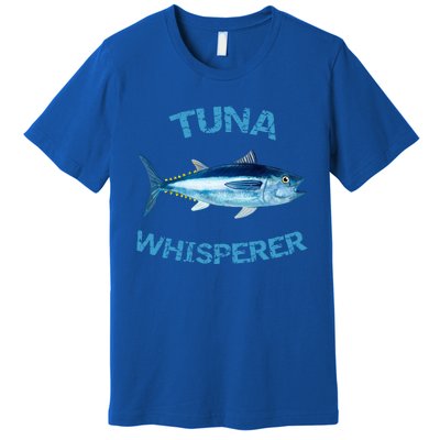 Tuna Whisperer Deep Sea Fishing Tuna Fish Bluefin Tuna Gift Premium T-Shirt