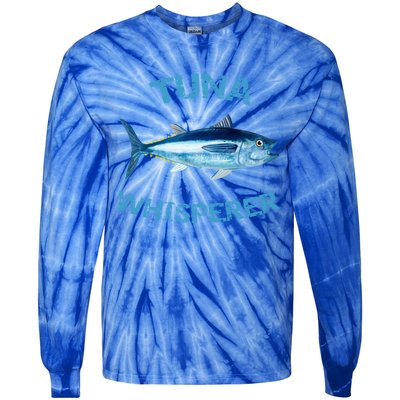 Tuna Whisperer Deep Sea Fishing Tuna Fish Bluefin Tuna Gift Tie-Dye Long Sleeve Shirt