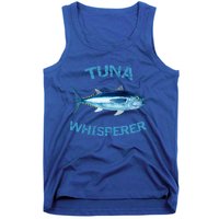 Tuna Whisperer Deep Sea Fishing Tuna Fish Bluefin Tuna Gift Tank Top