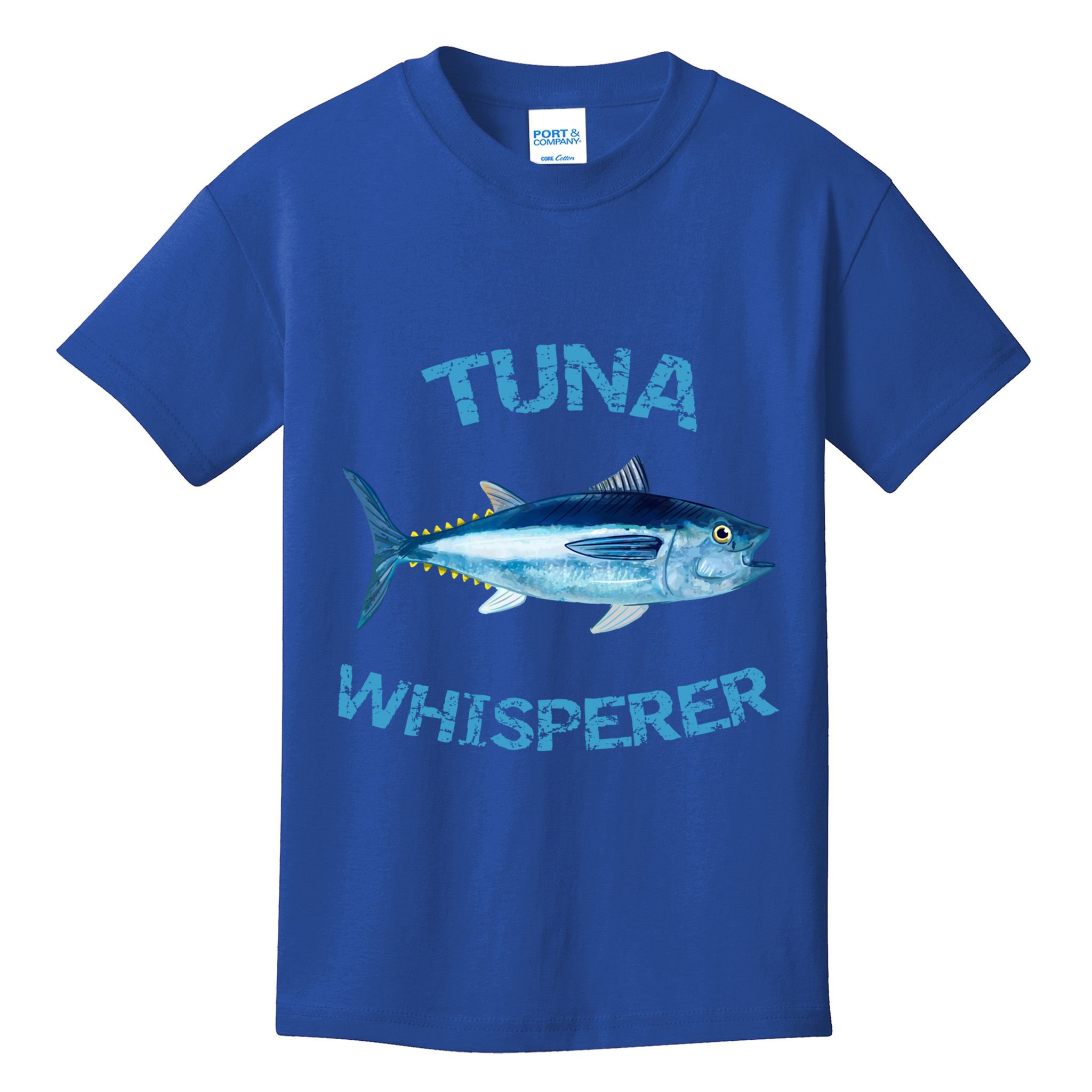 Tuna Whisperer Deep Sea Fishing Tuna Fish Bluefin Tuna Gift Kids T-Shirt