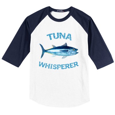 Tuna Whisperer Deep Sea Fishing Tuna Fish Bluefin Tuna Gift Baseball Sleeve Shirt