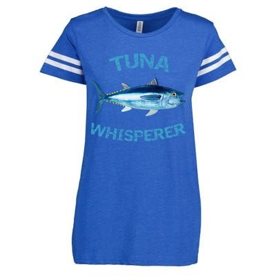 Tuna Whisperer Deep Sea Fishing Tuna Fish Bluefin Tuna Gift Enza Ladies Jersey Football T-Shirt