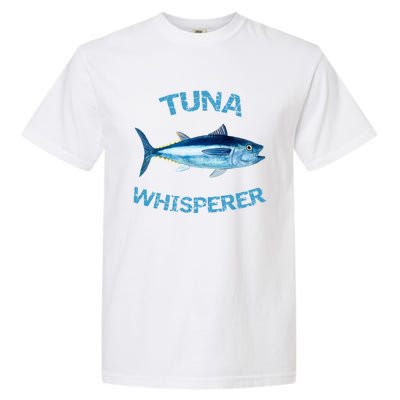 Tuna Whisperer Deep Sea Fishing Tuna Fish Bluefin Tuna Gift Garment-Dyed Heavyweight T-Shirt