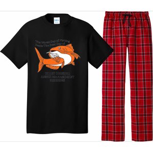 The Worst Day Of Fishing Beats The Best Day Of Court Ordered Anger Management Se Pajama Set