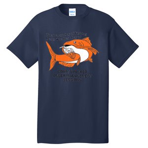 The Worst Day Of Fishing Beats The Best Day Of Court Ordered Anger Management Se Tall T-Shirt