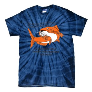 The Worst Day Of Fishing Beats The Best Day Of Court Ordered Anger Management Se Tie-Dye T-Shirt