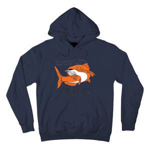 The Worst Day Of Fishing Beats The Best Day Of Court Ordered Anger Management Se Tall Hoodie