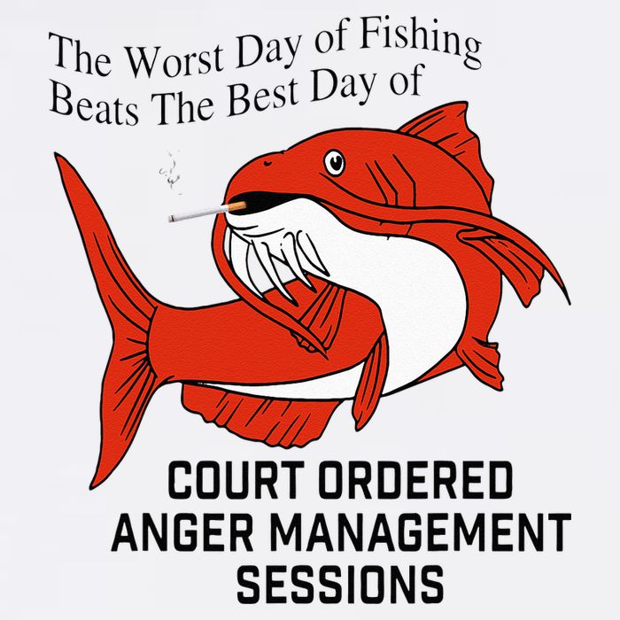 The Worst Day Of Fishing Beats The Best Day Of Court Ordered Visor