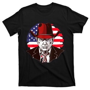 Trump Won Daddys Home Trump Cowboy Hat T-Shirt