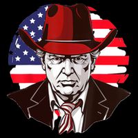 Trump Won Daddys Home Trump Cowboy Hat Impact Tech Backpack
