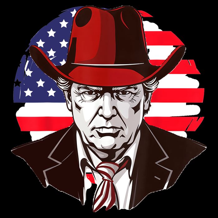 Trump Won Daddys Home Trump Cowboy Hat Impact Tech Backpack