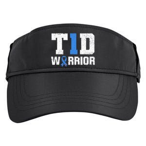 T1D Warrior Diabetes Warrior Diabetes Awareness Adult Drive Performance Visor