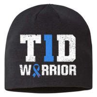 T1D Warrior Diabetes Warrior Diabetes Awareness Sustainable Beanie