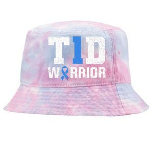 T1D Warrior Diabetes Warrior Diabetes Awareness Tie-Dyed Bucket Hat